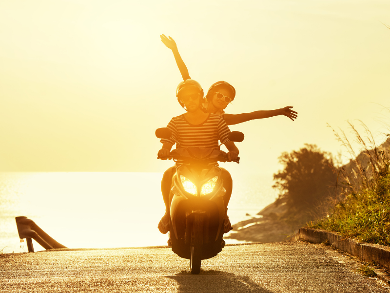 Viaggio in moto in due? Ecco cosa fare